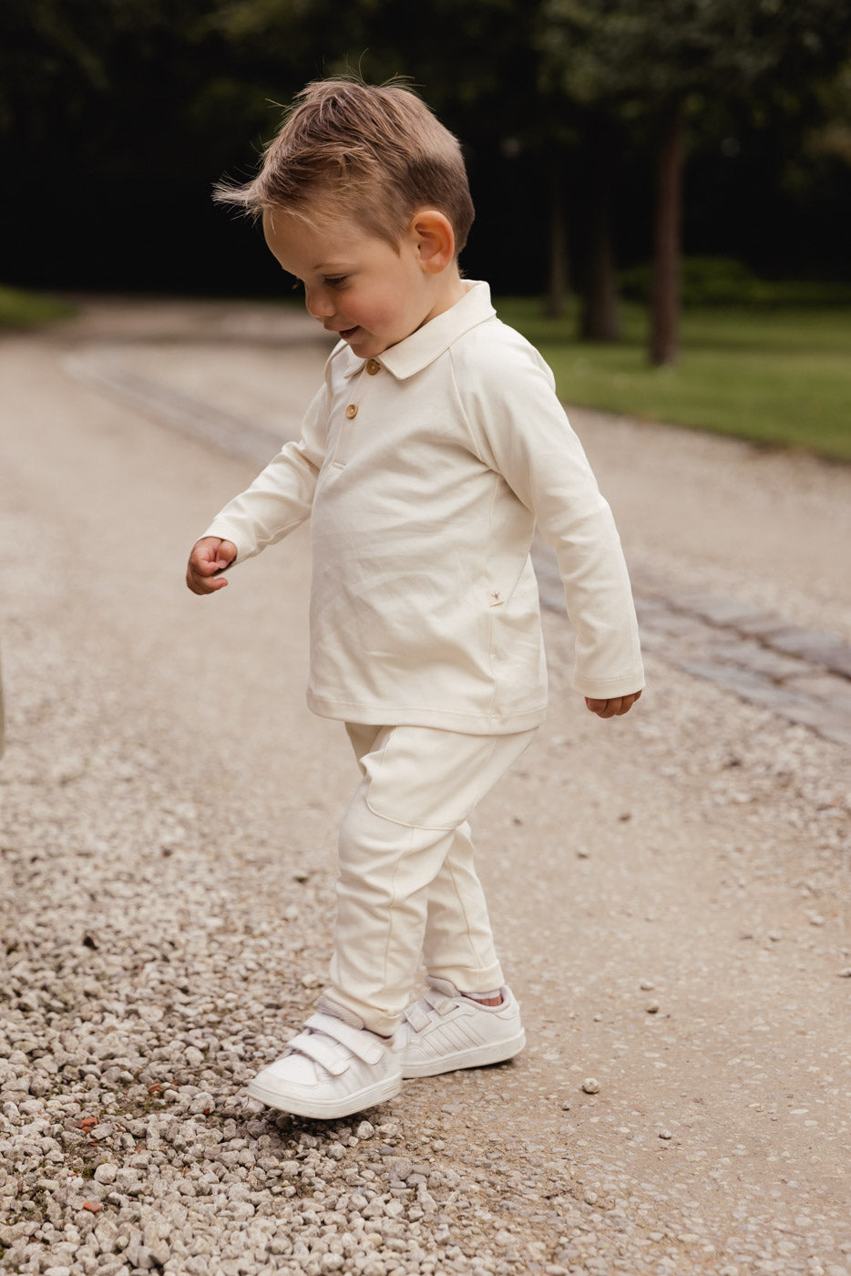 Jogger long Crema