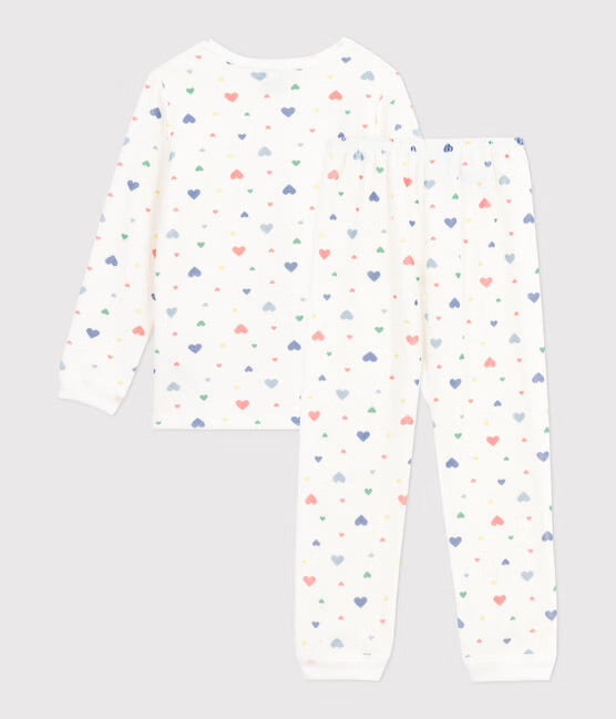 Pyjama in fluwele bouclé