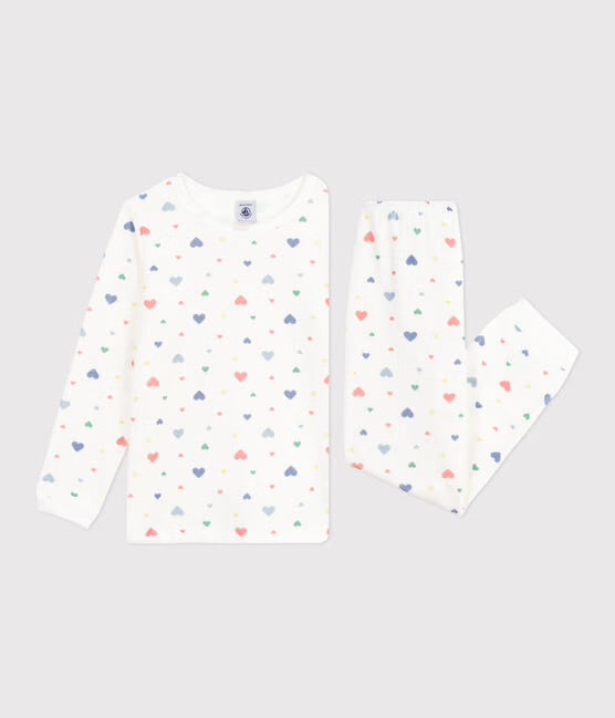 Pyjama in fluwele bouclé