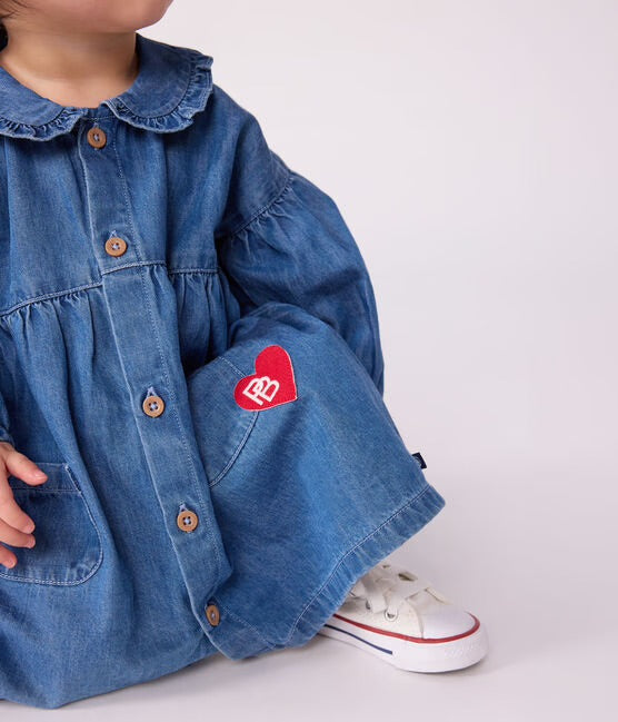 Babyjurkje in denim