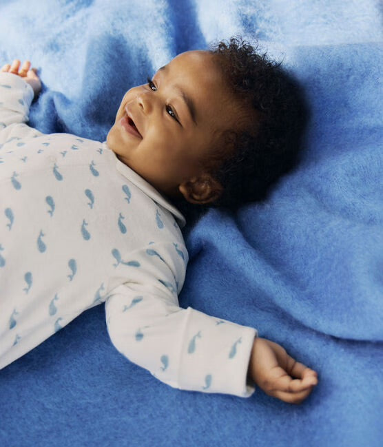 Babypyjama met walvisprint