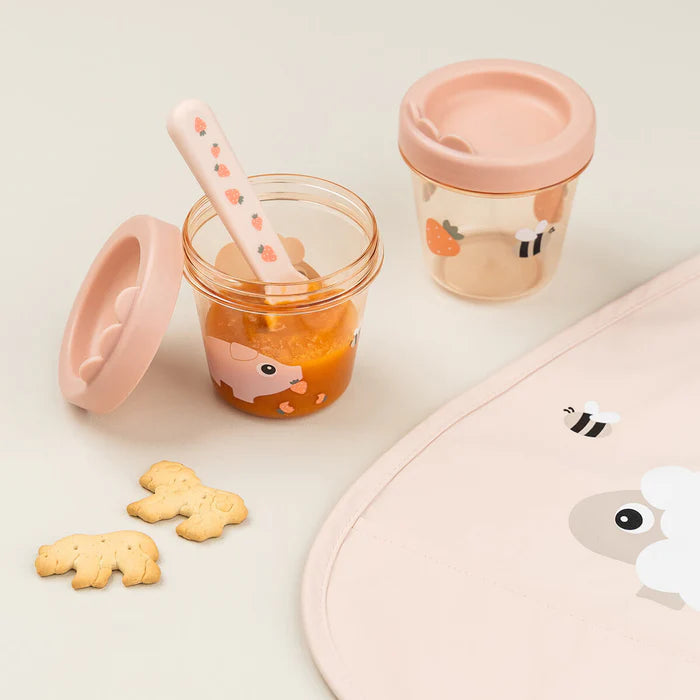 Baby Food container 2-pack Tiny Farm powder