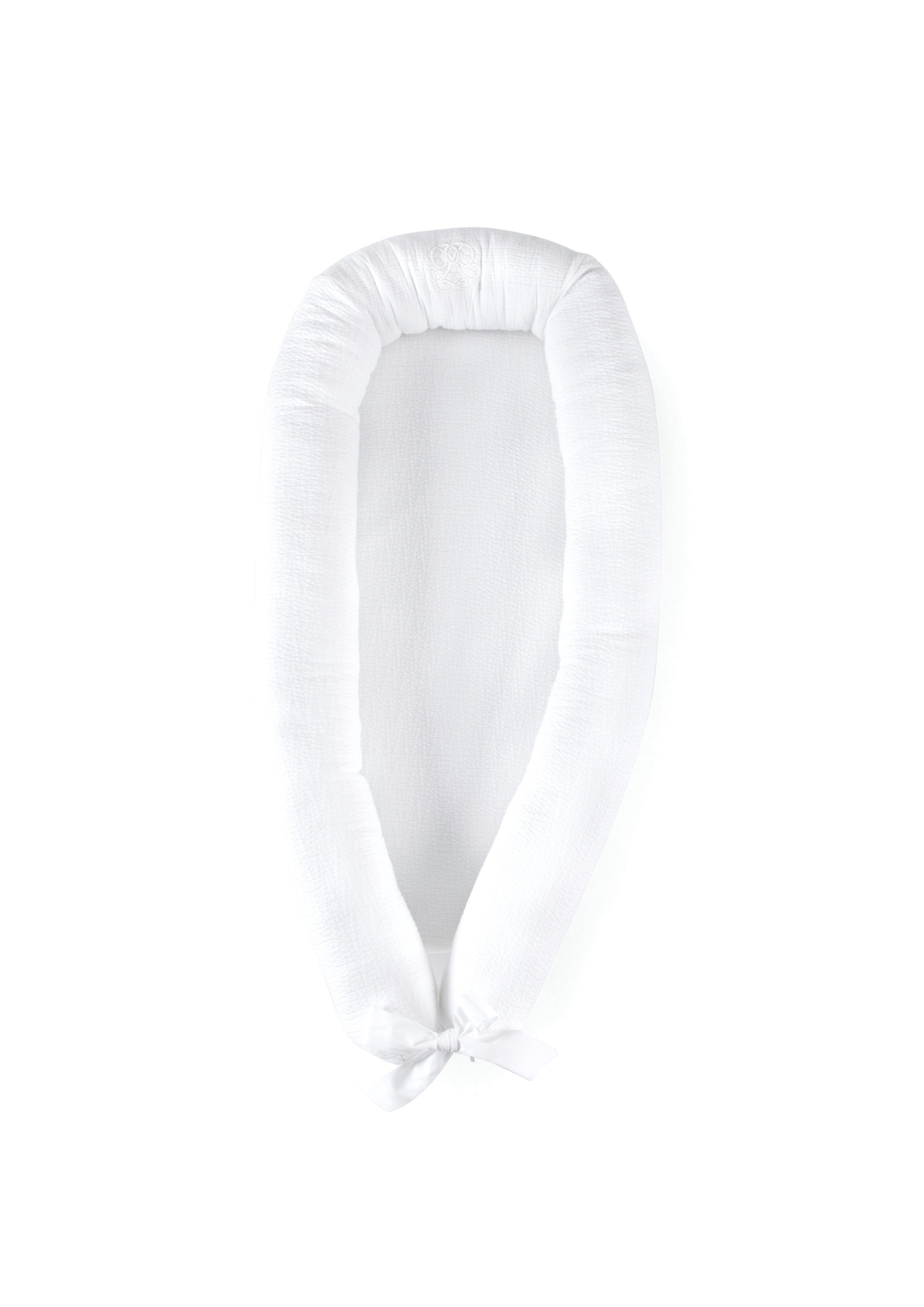 Babynestje Cotton white