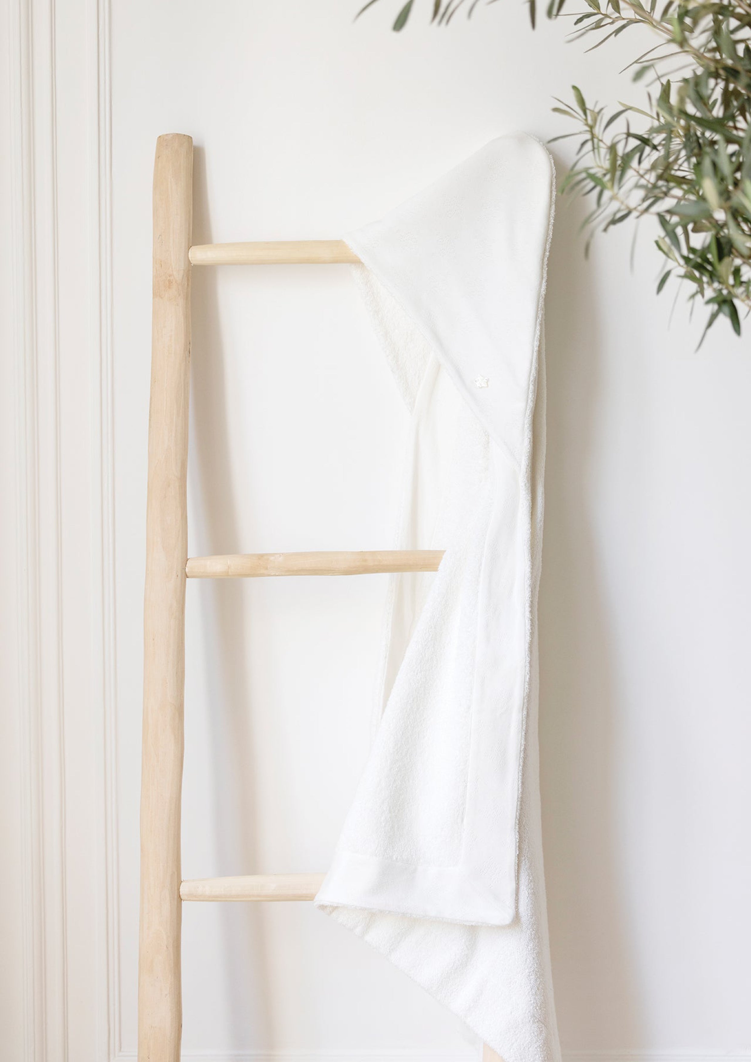 Badcape cotton bio écru