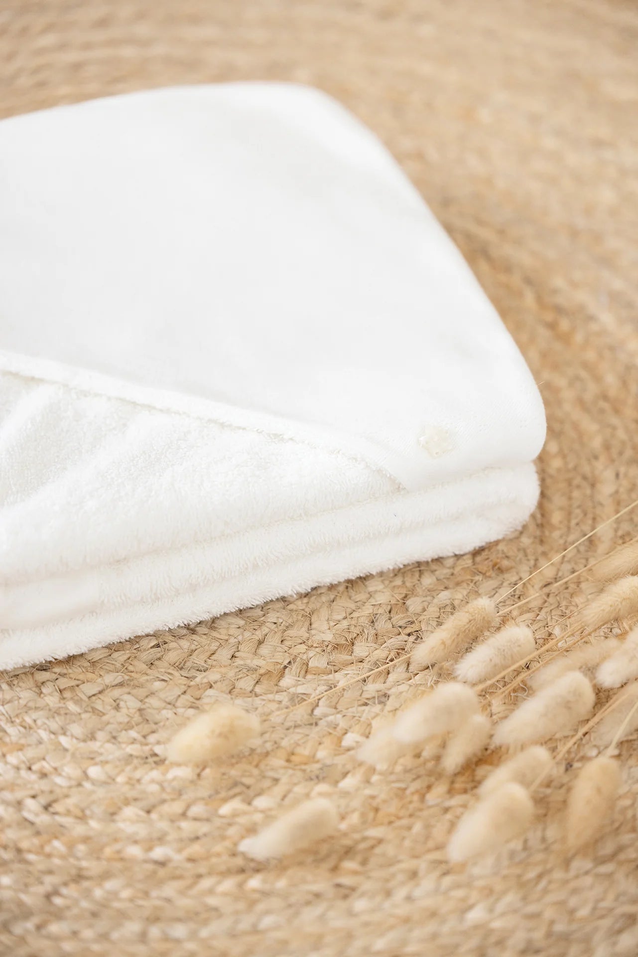 Badcape cotton bio écru