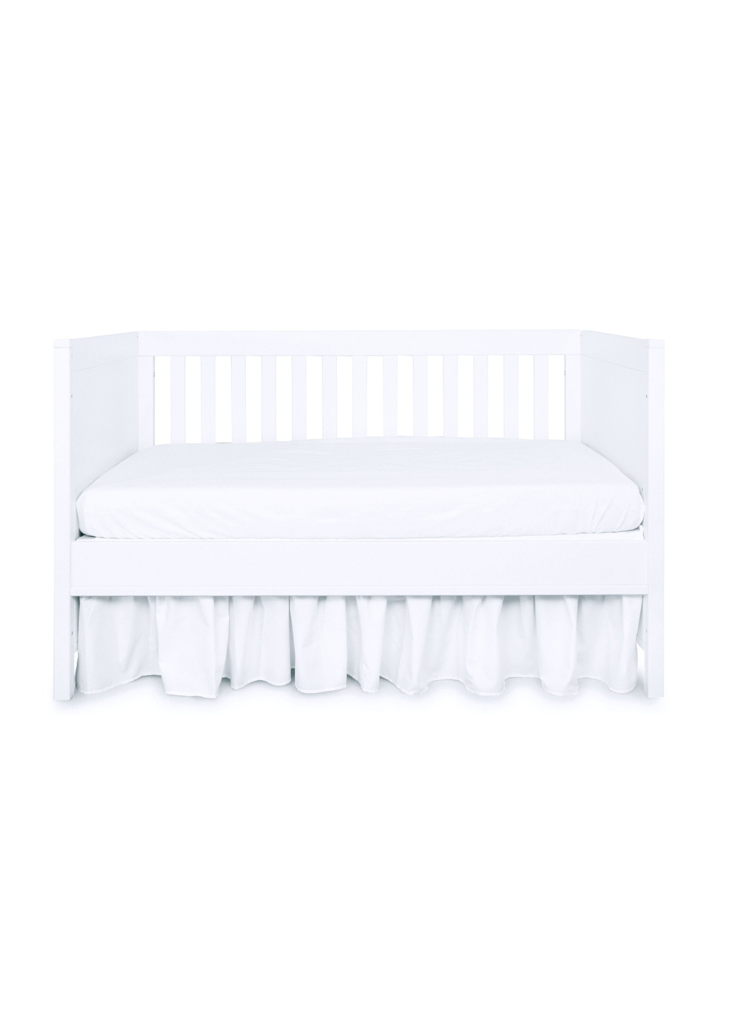 Bedrok 60x120cm witte katoen