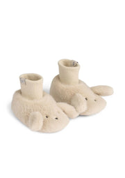 Beth Rabbit plush slippers Mist