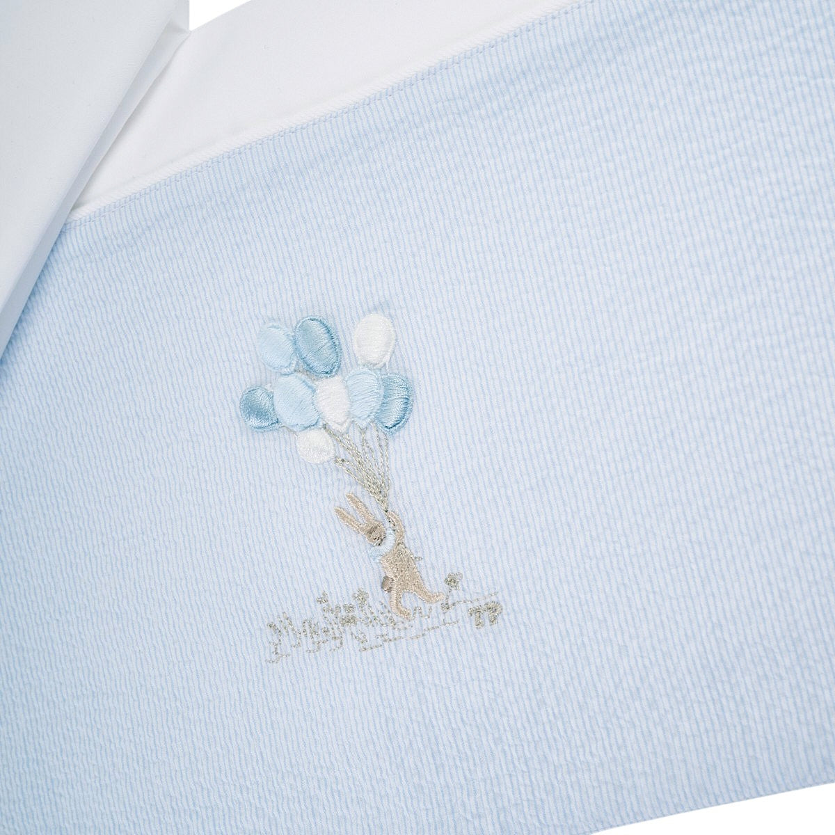 Laken bed + kussensloop Blue garden party