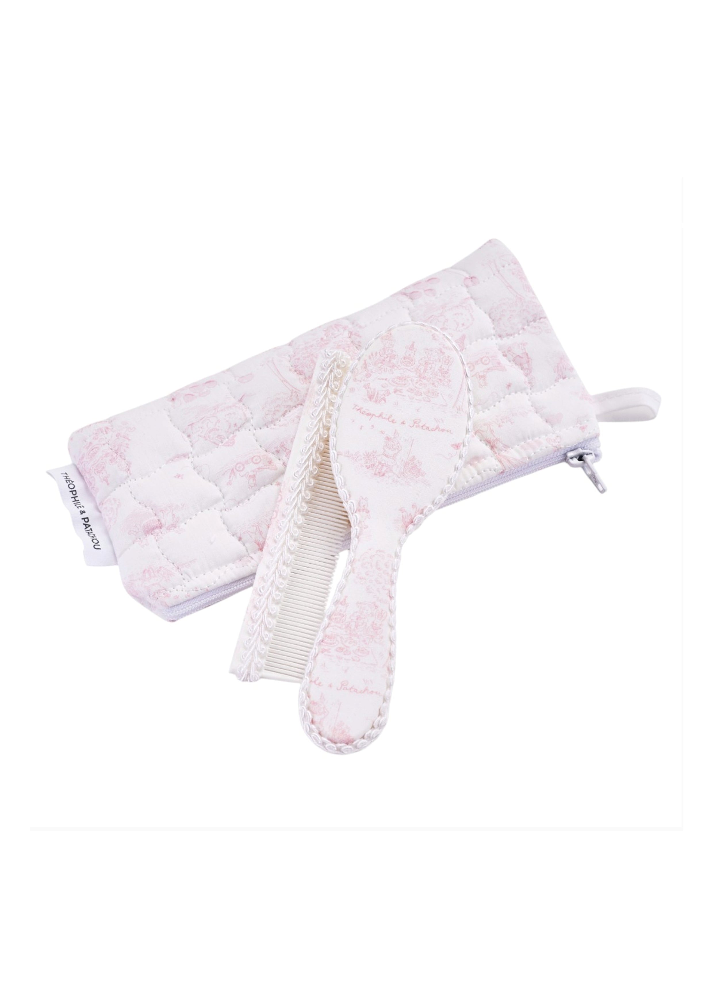 Borstel & kam Cotton Pink