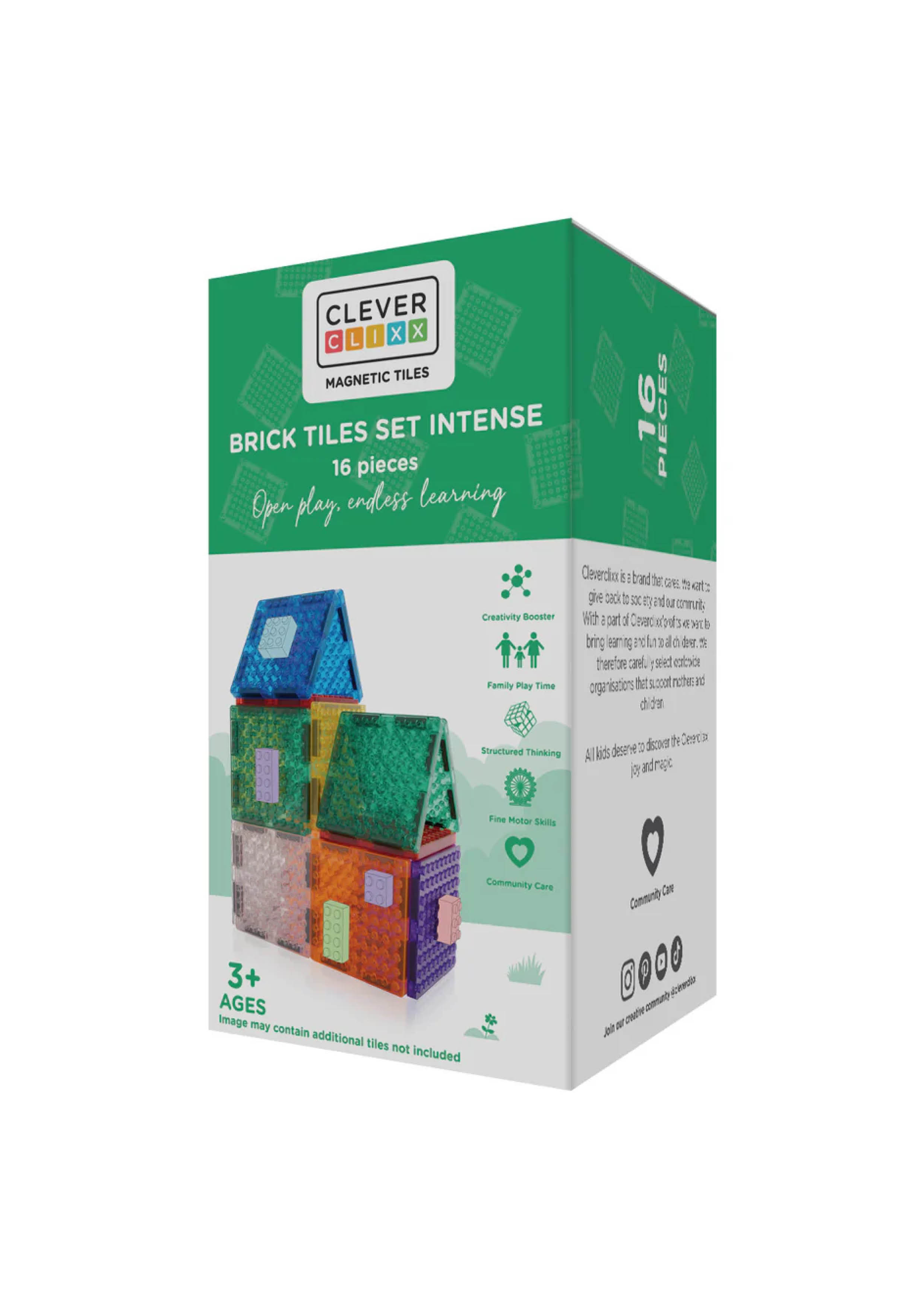 Brick Tiles Pack Intense (16pieces)