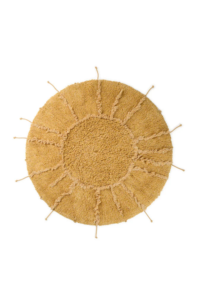 Solar washable rug