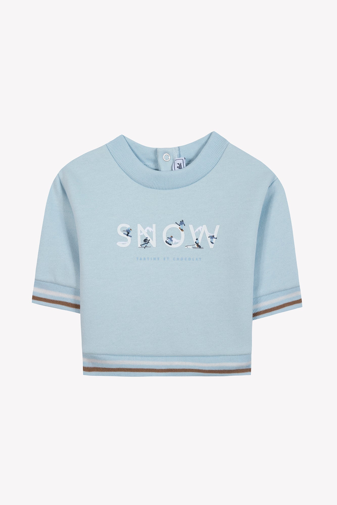 Bleu glacier snow Sweater