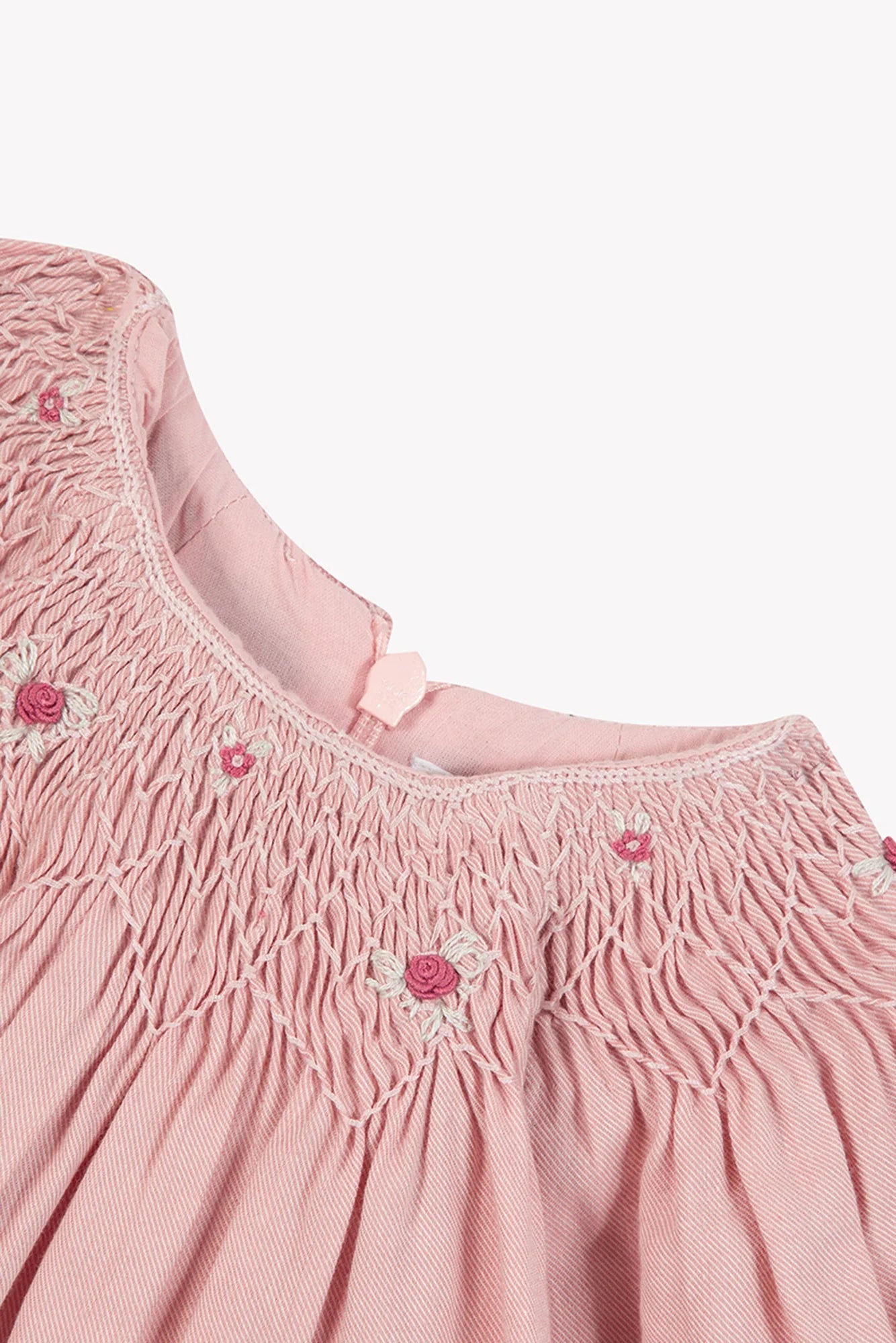 Kleedje Rose pâle smock