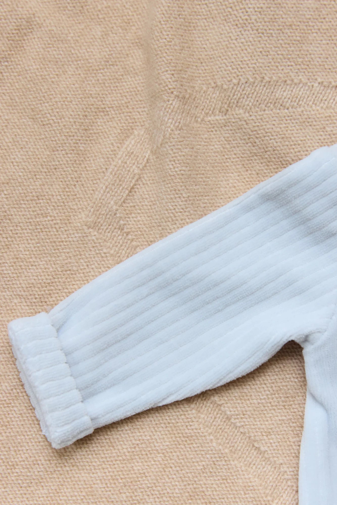 Babypakje Bleu céleste velours