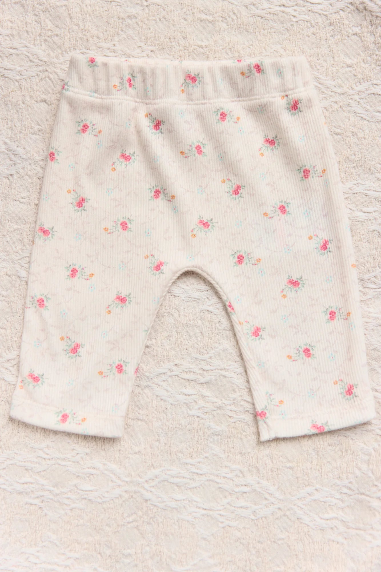 Babypakje Ecru fleurs