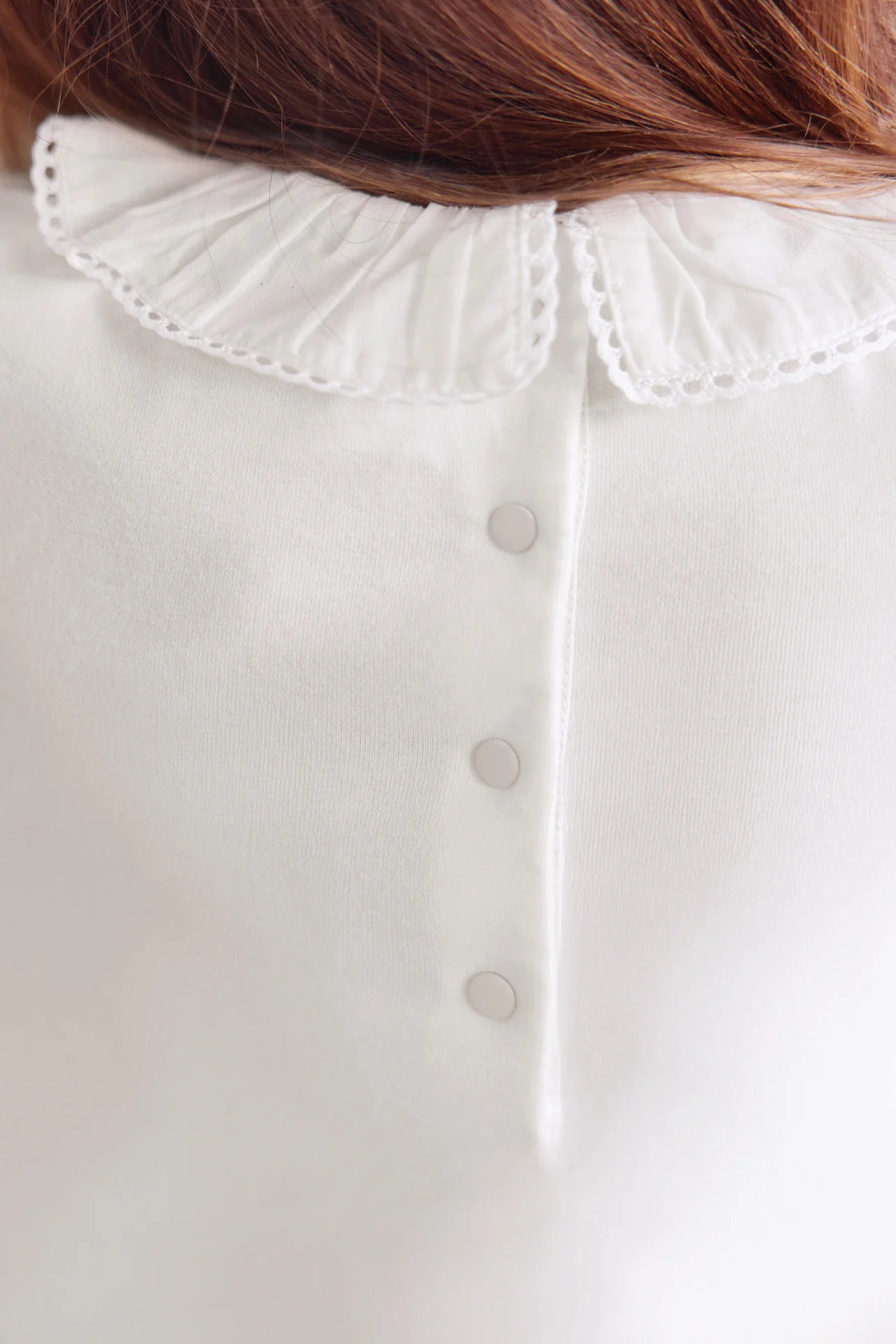 Body Blanc met met fijne croquetgalons
