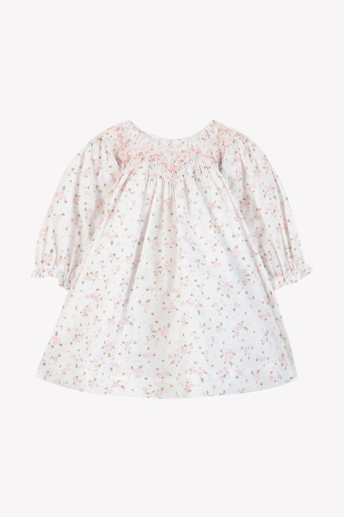 Ecru cotton Print flowery