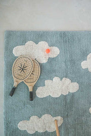 Clouds washable rug