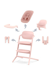 Lemo 4-in-1 kinderstoel Pearl Pink