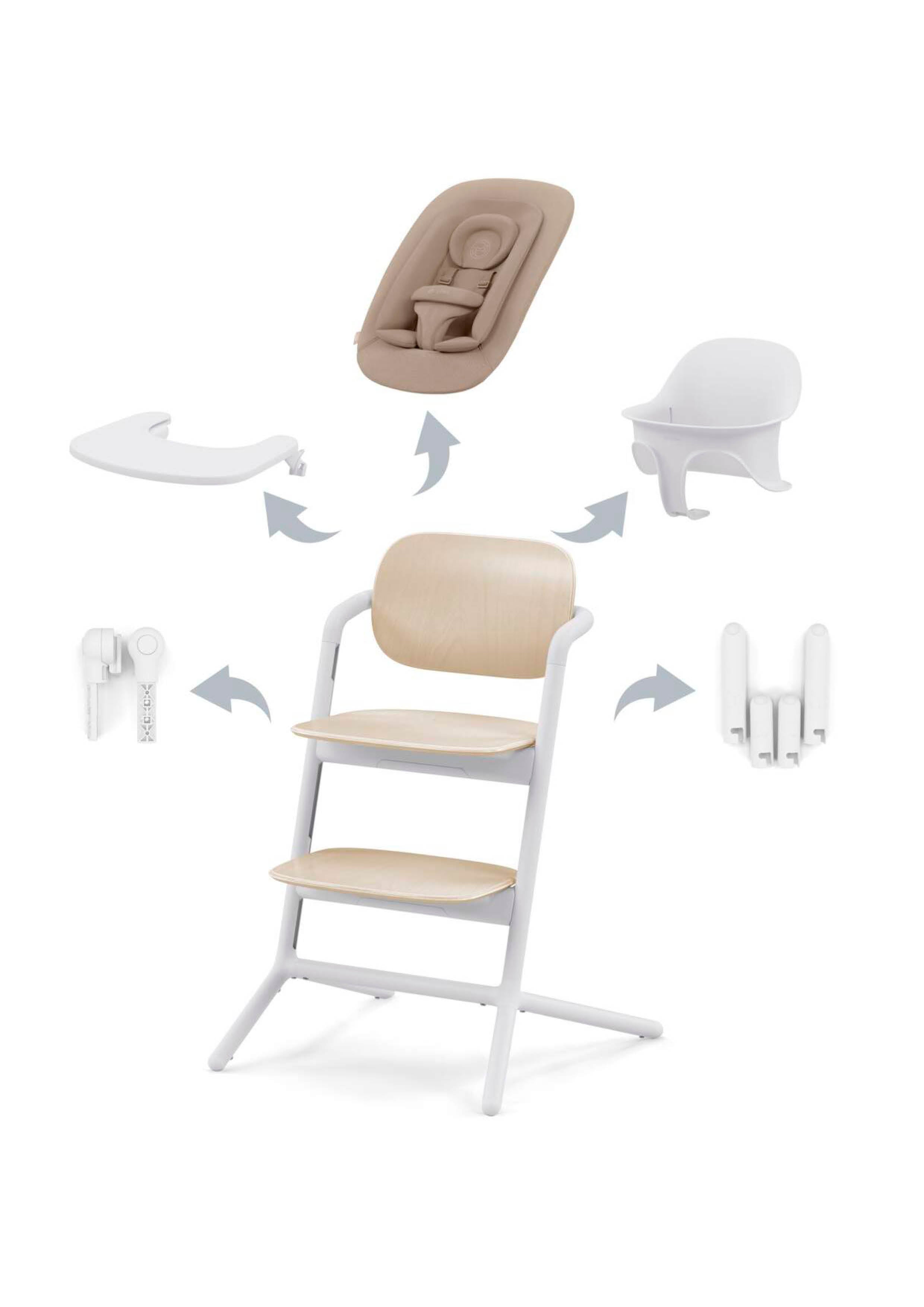 Lemo 4-in-1 kinderstoel