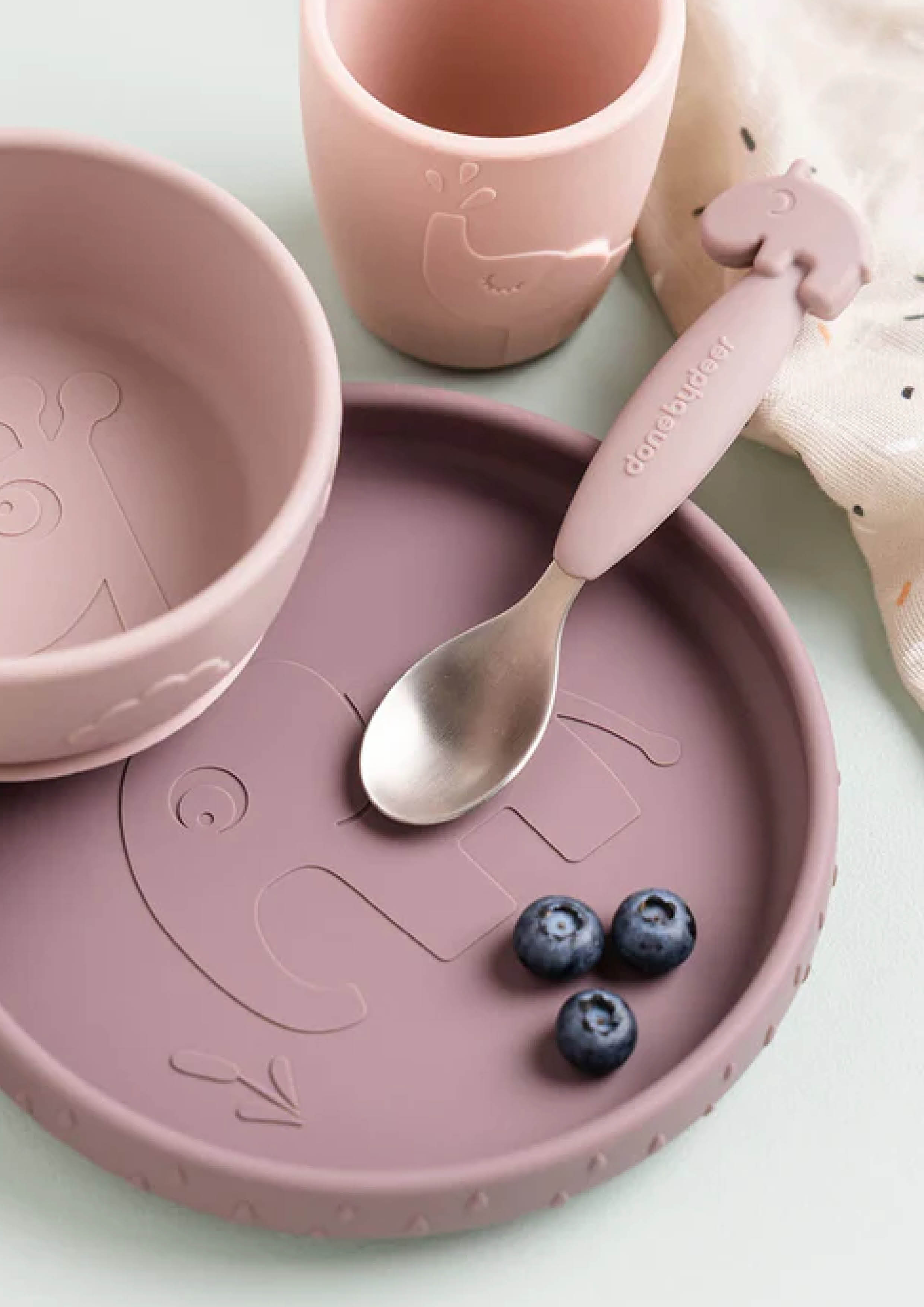 Stick&stay Dinner set Powder