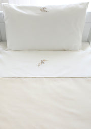 Donsovertrek bed + kussensloop Carroussel