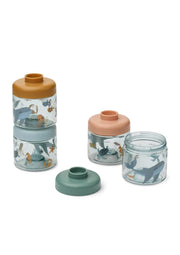 Dominique baby food boxes
