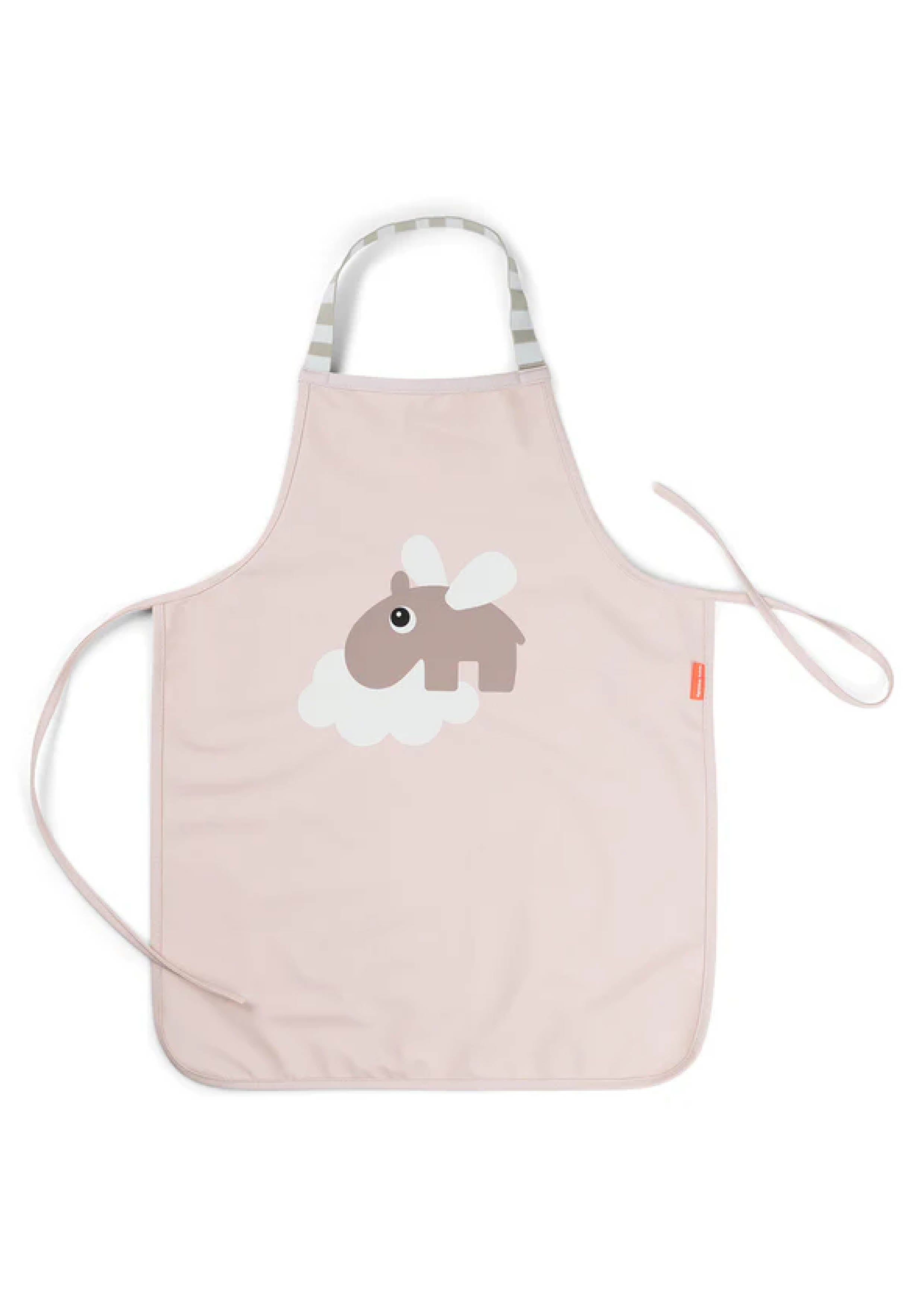Waterproof kids apron Green