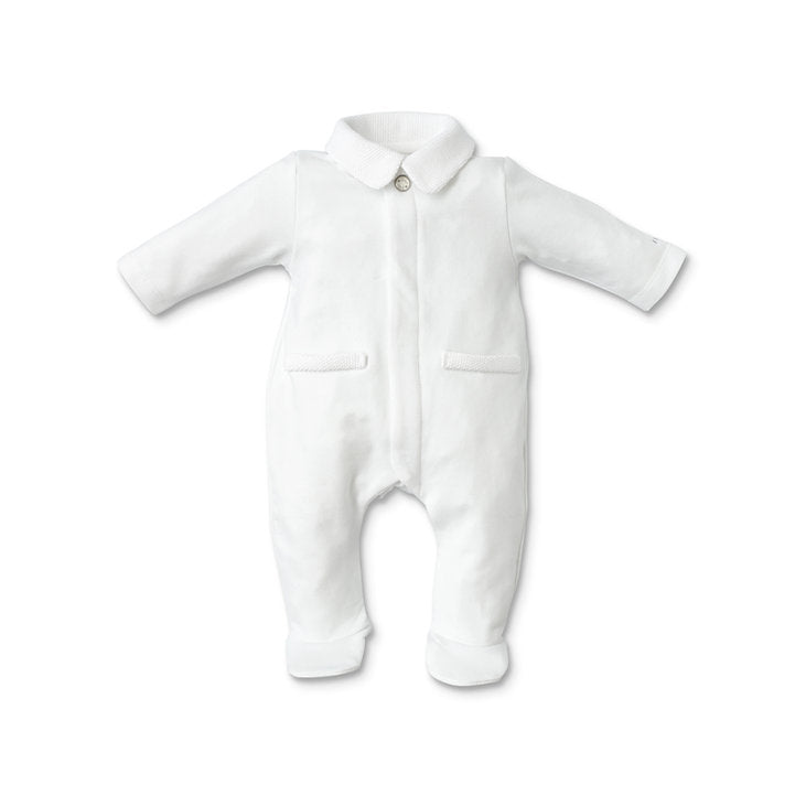 Pyjama teddybeer wit