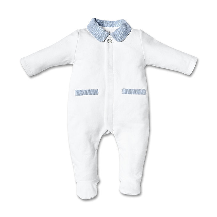 Pyjama teddybeer blauw