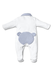 Pyjama teddybeer blauw