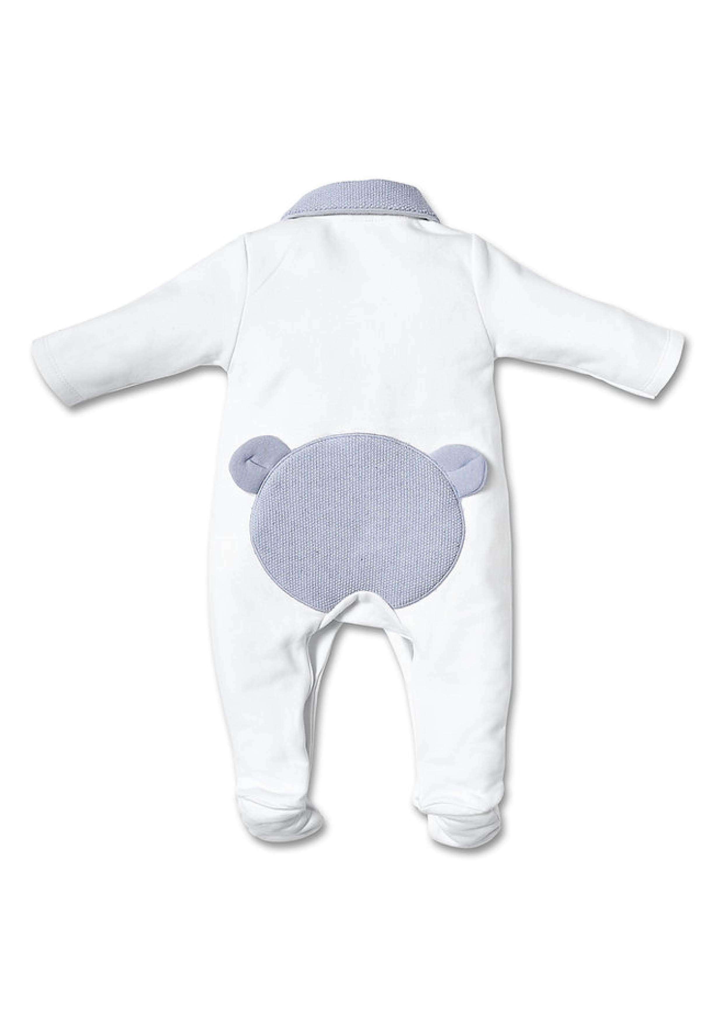 Pyjama teddybeer blauw