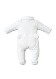 Pyjama teddybeer wit