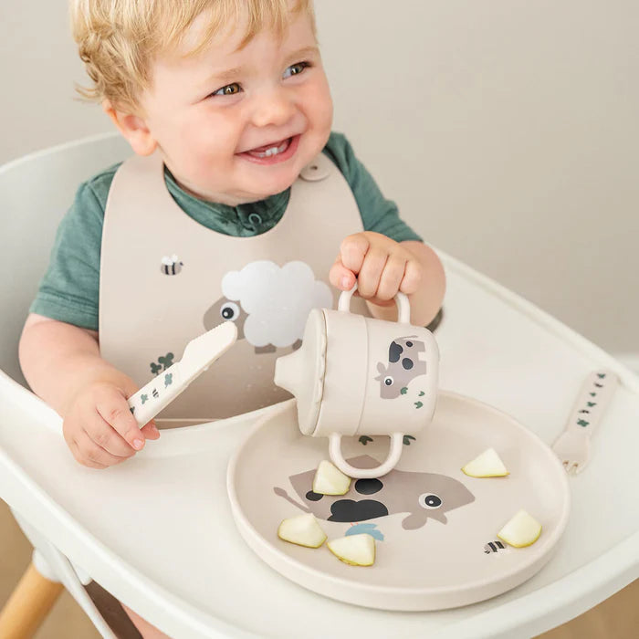 Foodie spout cup Tiny farm Sand