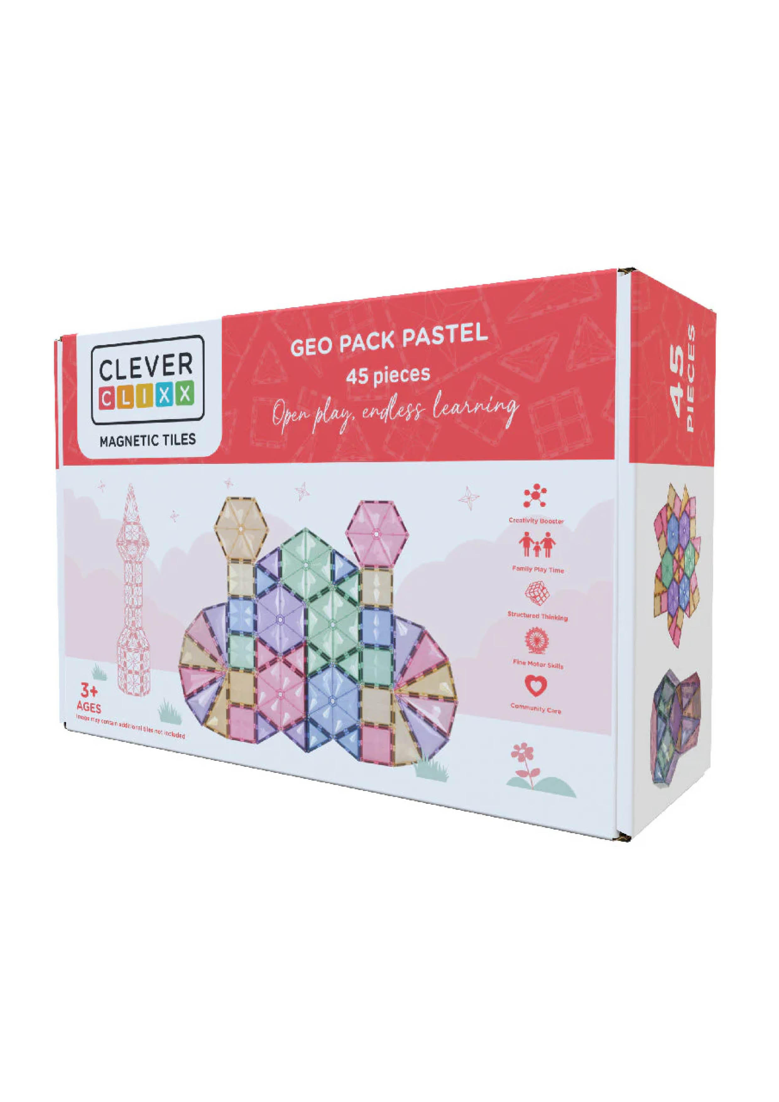Geo Pack Pastel (45pieces)