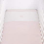 Donsovertrek bed + kussensloop Cotton pink