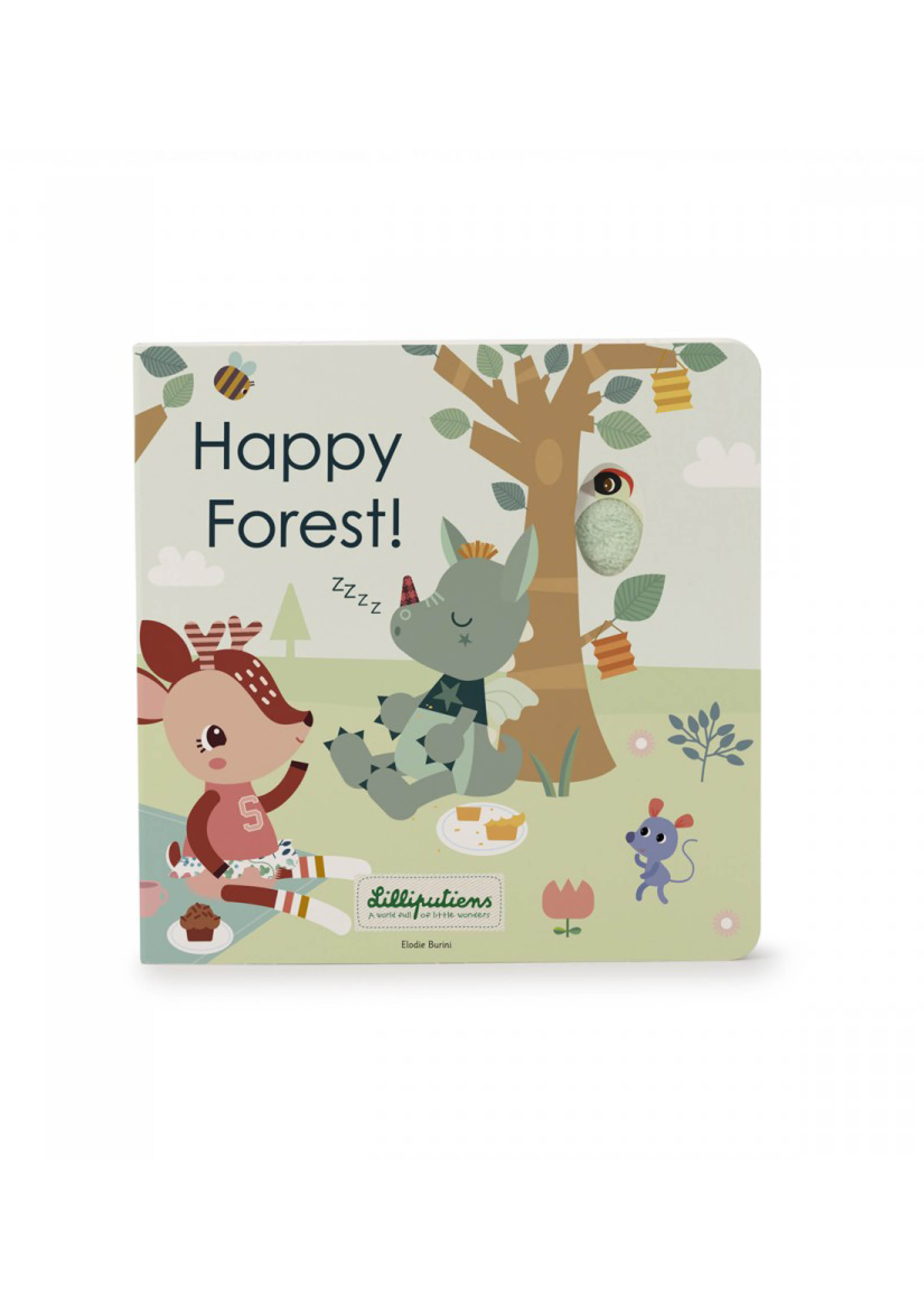 "Happy Forest" Voelboek met geluiden