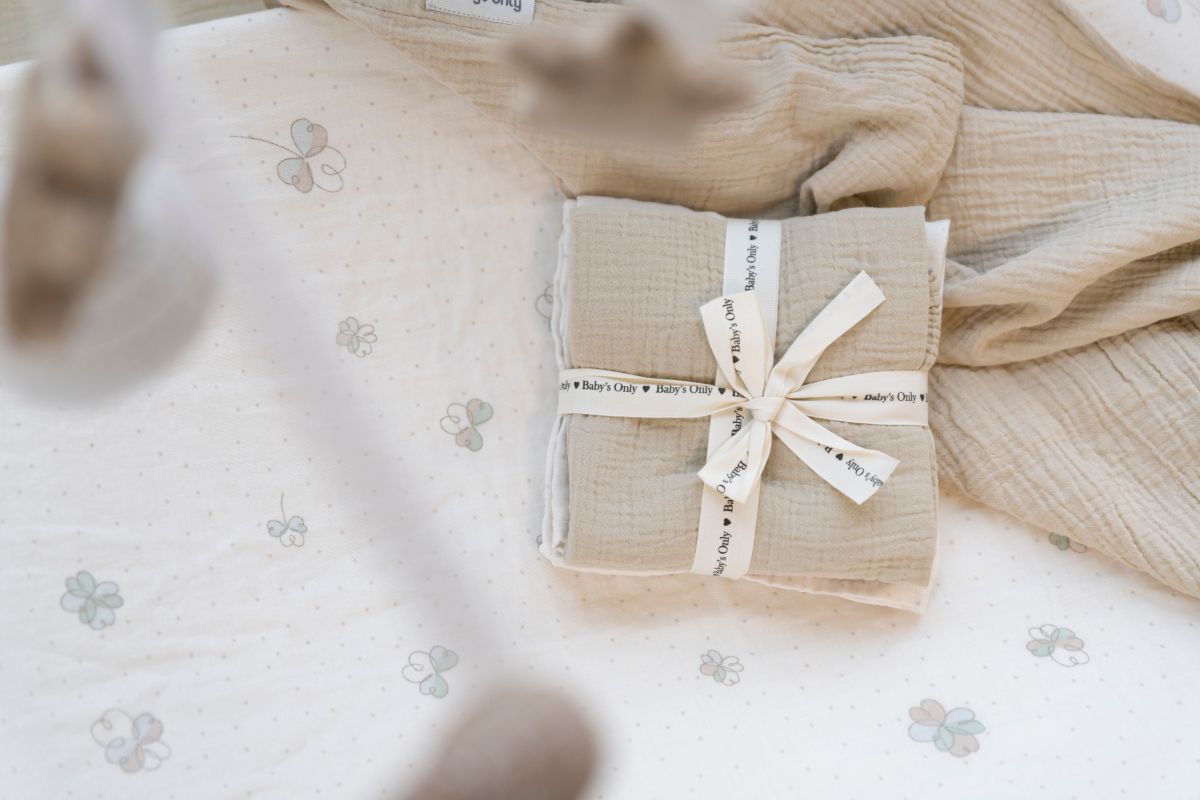 Swaddle Tender clover 115x115cm - 2-pack