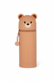 Teddy Bear "Dream Big" 2-in-1 Silicone Pencil Case