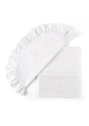 Lakenset wieg Coton white