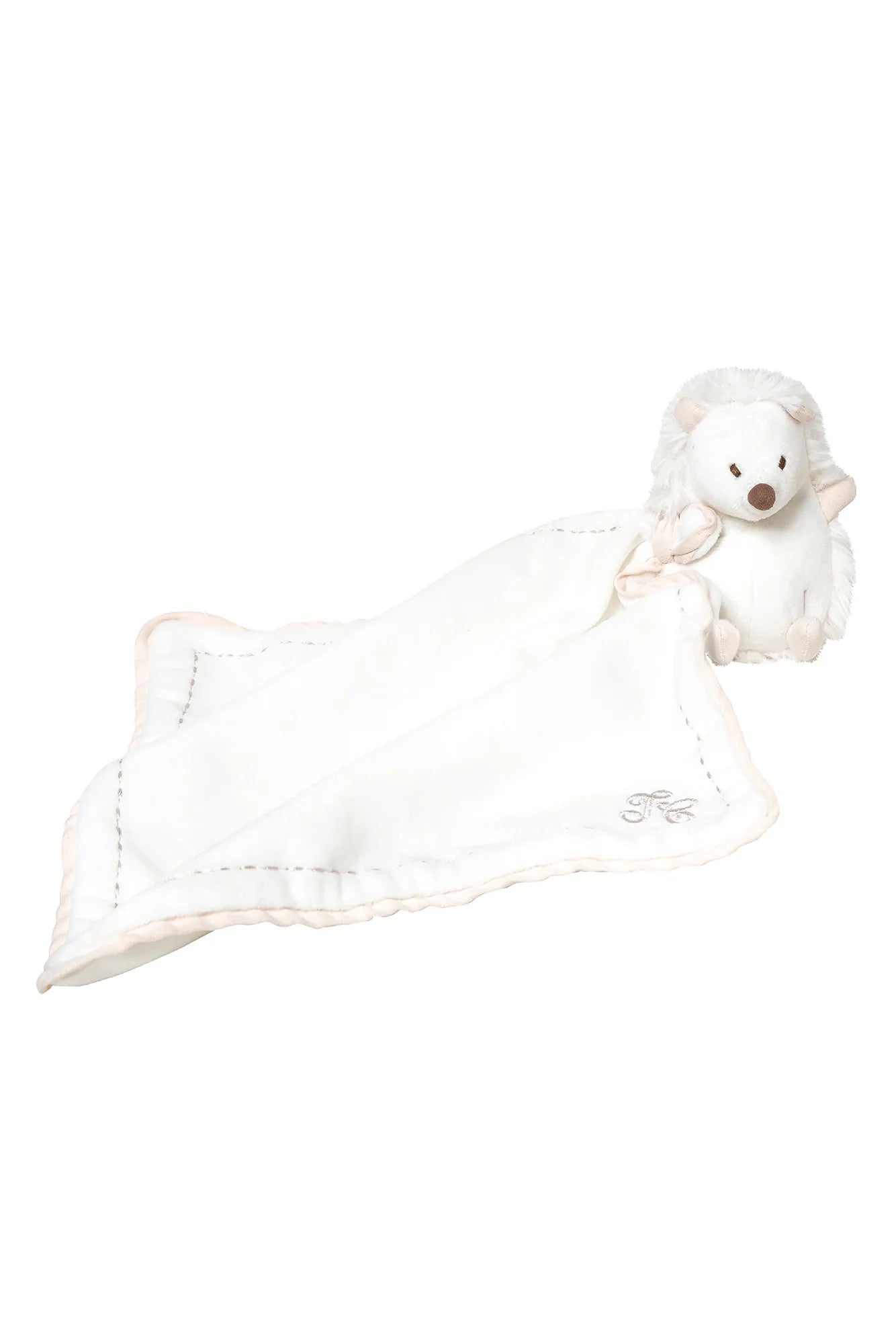 Léon l'hérisson Doudou Rose pâle