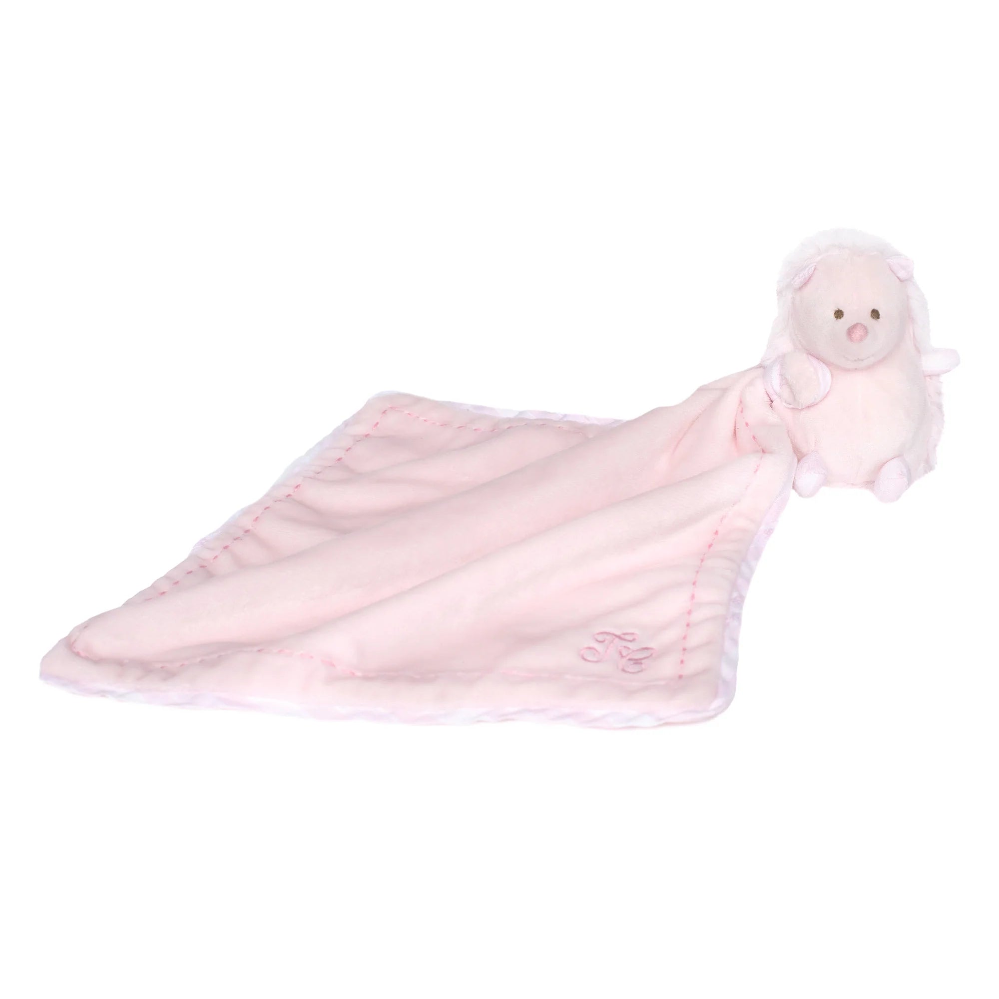 Léon l'hérisson Doudou Rose pâle