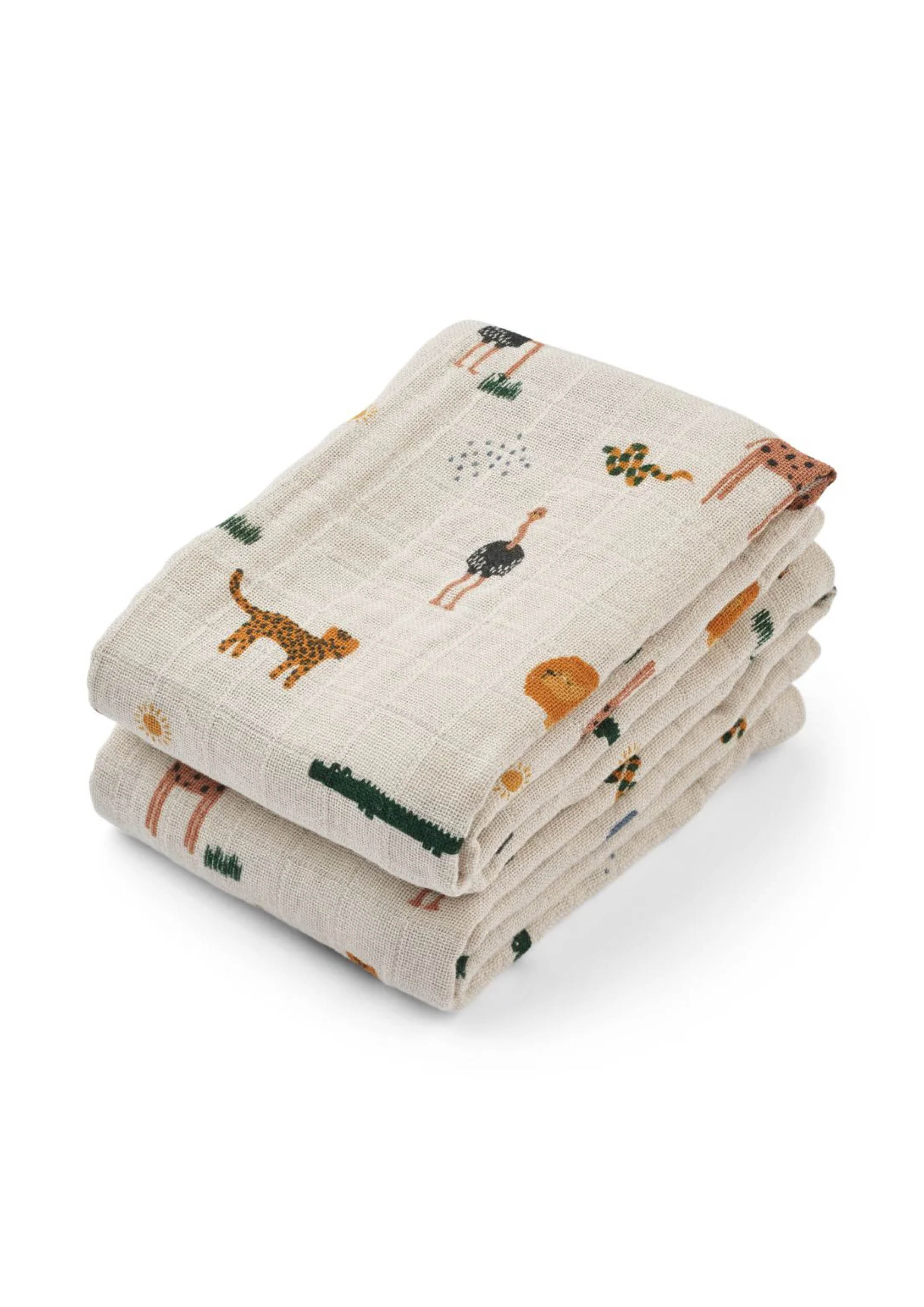 Lewis muslin cloth 2-pack