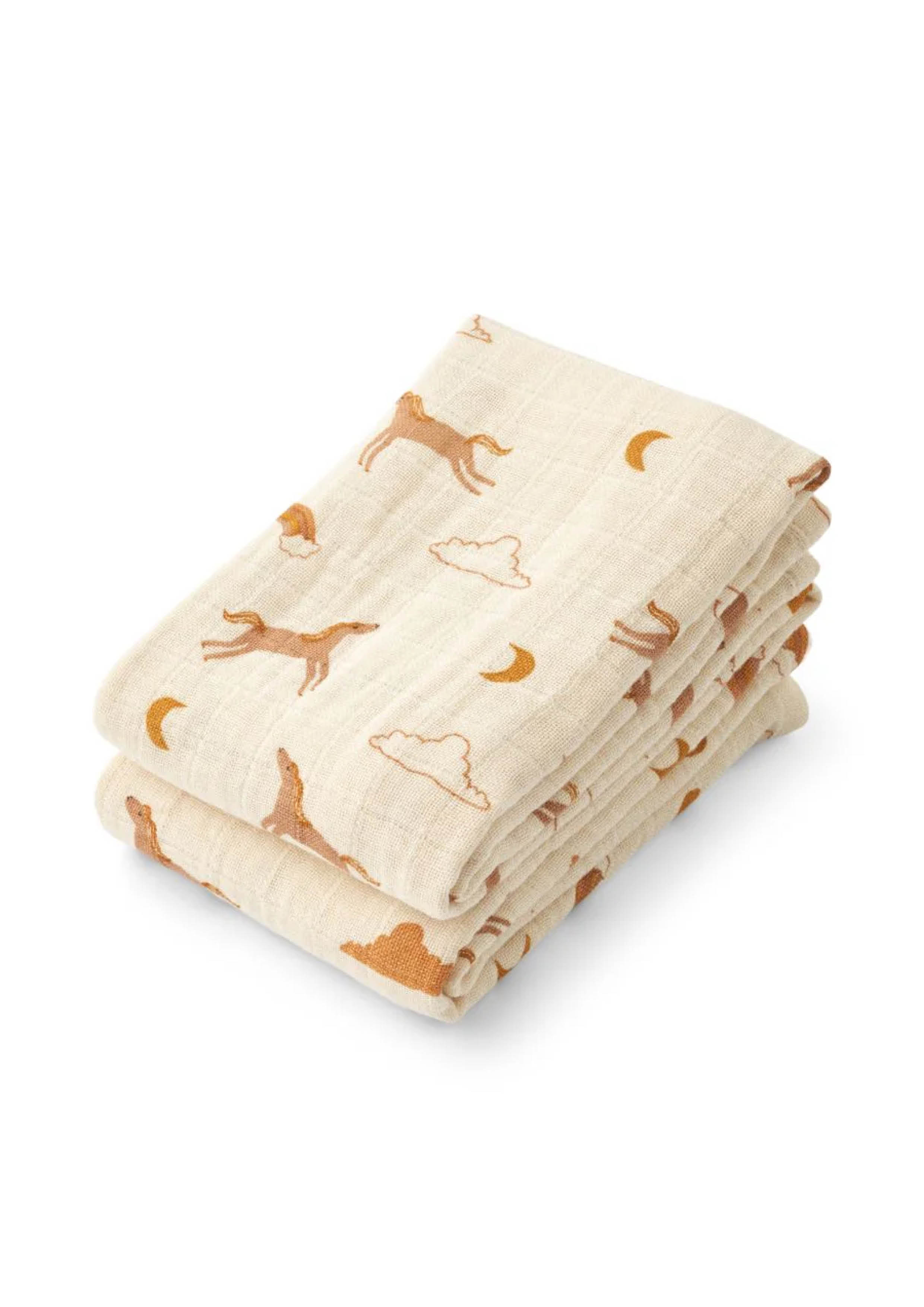 Lewis muslin cloth 2-pack