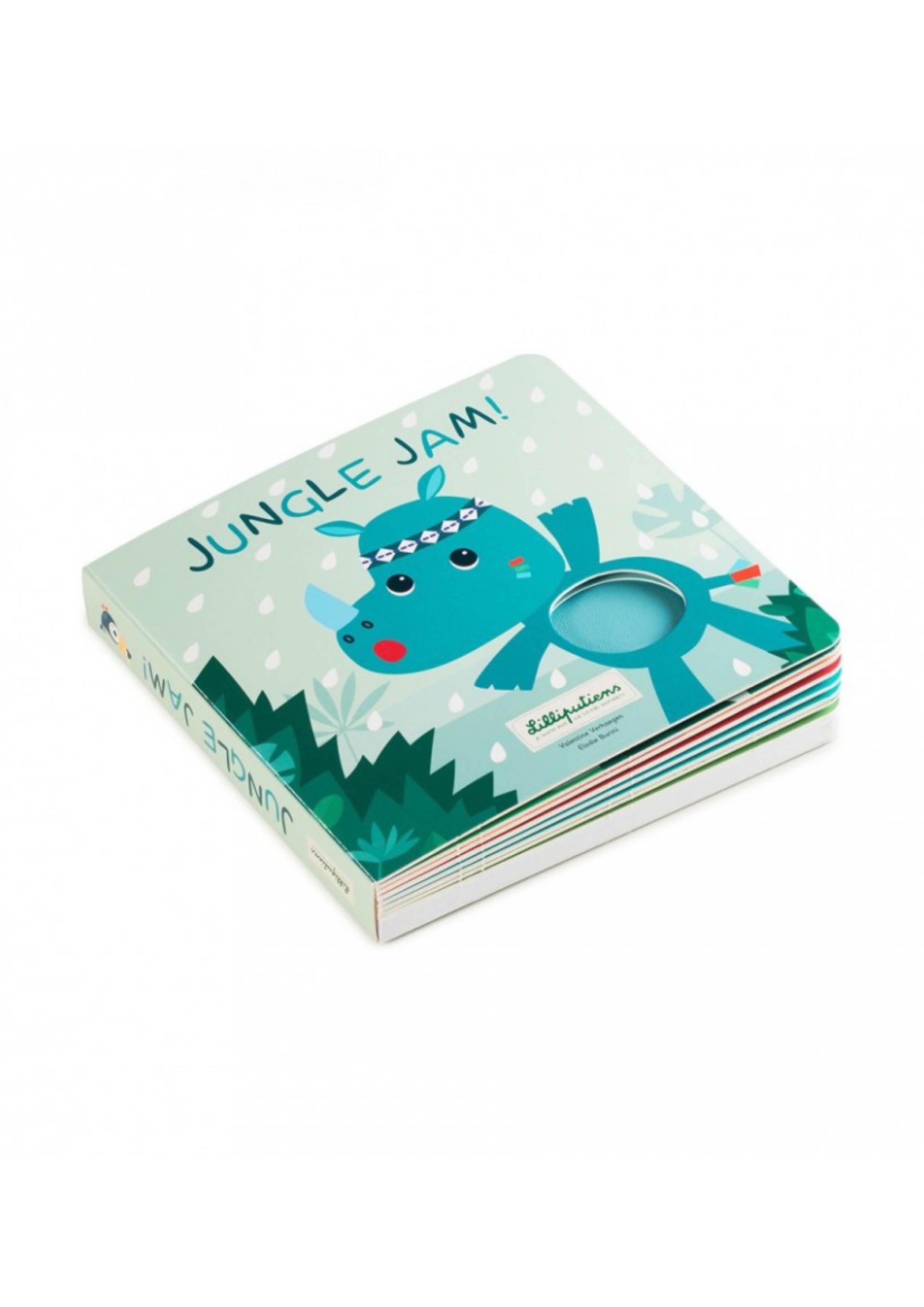 Jungle - voelboek met geluiden