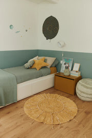 Solar washable rug