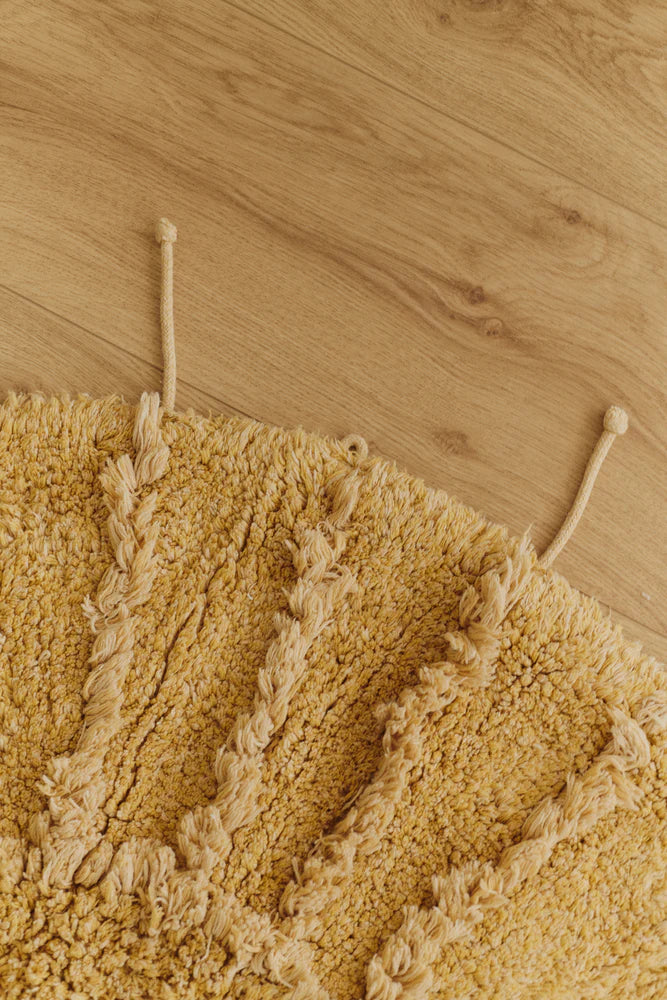 Solar washable rug
