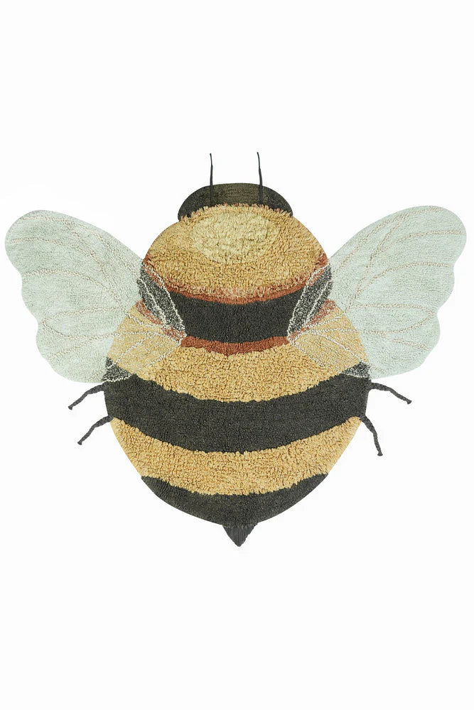 Bee washable rug