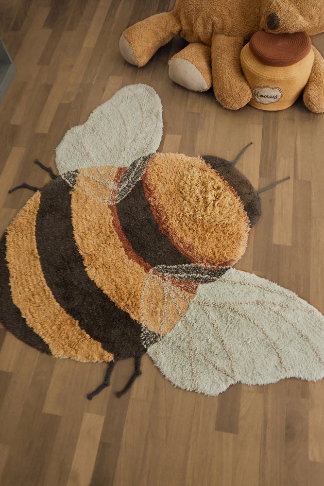 Bee washable rug