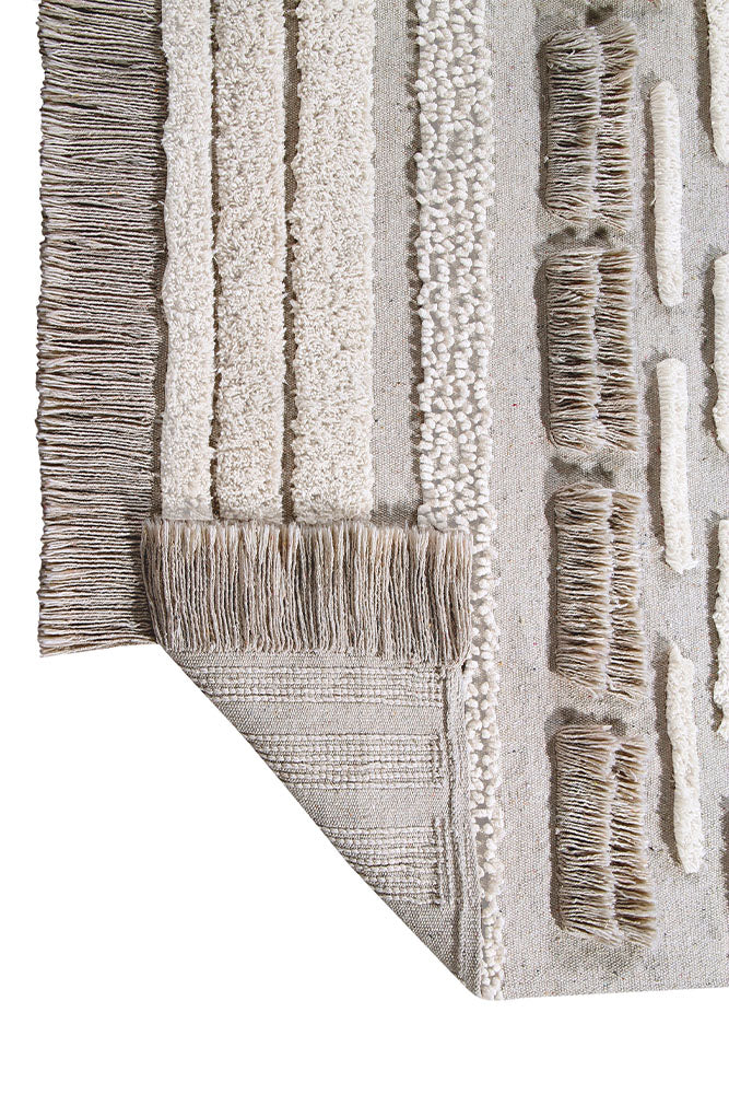 Air natural washable rug